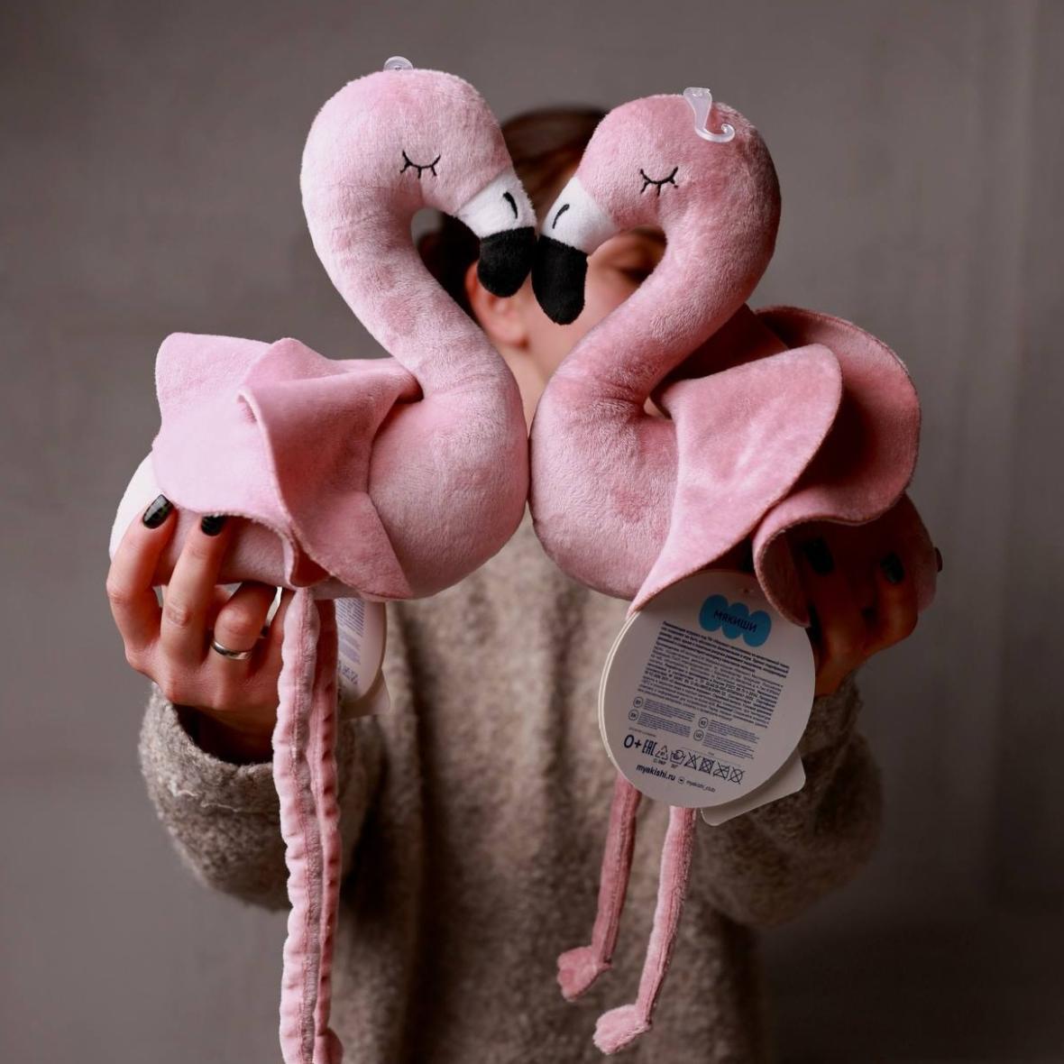 Мягкая игрушка Фламинго