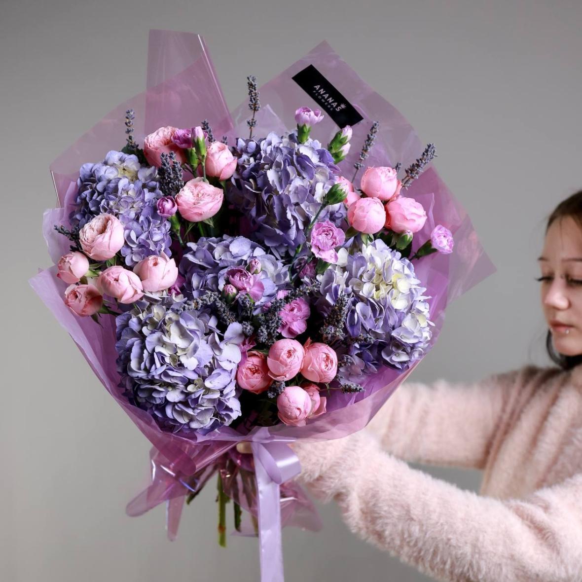 Букет Лавандовый дым