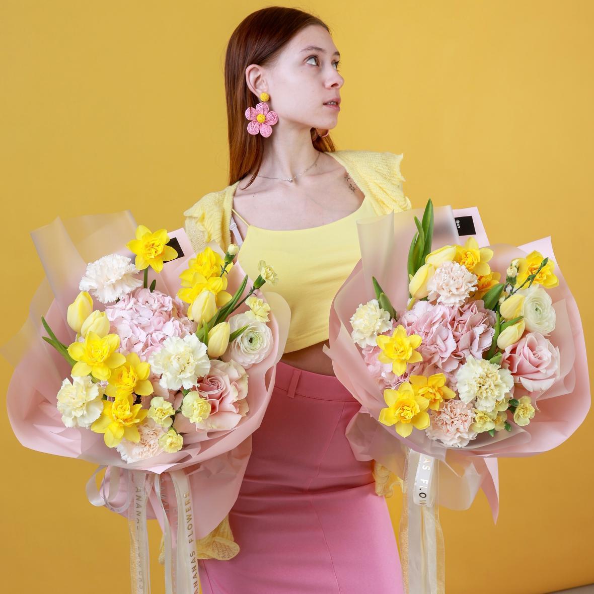 Букет Весенний поцелуй