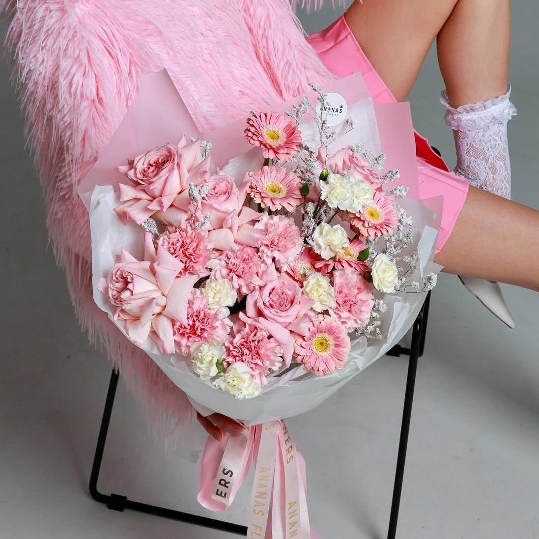 Букет Розовая сладость